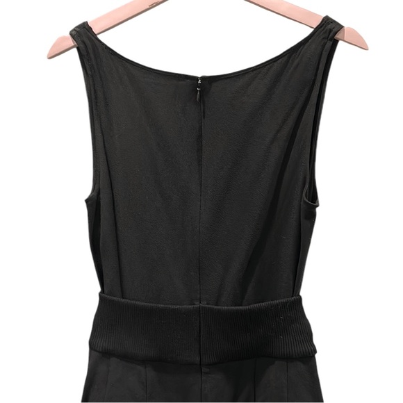 A.L.C Aurora Black Cutout Cropped Wide Leg Jumpsuit - 8 - Picture 7 of 11